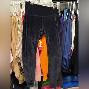 Lululemon Black Velvet Leggings